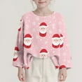 thumbnail image 4 of Chemise à Manches Longues pour Enfants Imprimé Décontracté Ample avec Col Rond, Chemises Amusantes, 4 of 8
