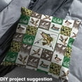 thumbnail image 2 of Manfei Hunting Fish Sewing & Crafting Fabric (5 Yards), Mallard Duck Home Decor Fabric by the Yard, Rustic Farmhouse Buffalo DIY Fabric, 2 of 6