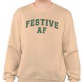 thumbnail image 2 of Arch Festive AF Sweatshirt Unisex 3X-Large Sand, 2 of 5