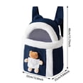 thumbnail image 2 of Warm Breathable Chest Backpack for Small Dogs - Winter Outdoor Carrying Supply, 2 of 5
