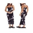 thumbnail image 3 of AMERTEER Femmes Spaghetti Sangle Maille Robe d'Été Imprimé Robe de Soirée Longue Sans Manches pour Cocktail Plage de Boîte de Nuit, 3 of 7
