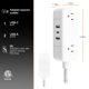 thumbnail image 3 of Power Strip GE 81597 con 2 salidas y 3 puertos USB de 6 pies, color blanco, 3 of 6