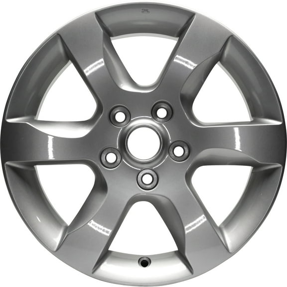 Remanufactured Painted Silver Aluminum Wheel 16 x 7 40300JA200 fits 2007-2009 Nissan Altima