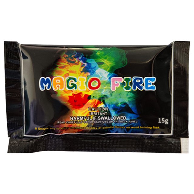 Party Flames Fire Paquetes Que Cambian Color Atmósfera Atrezzo Brillante (15 G)