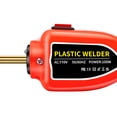 thumbnail image 2 of Soldador de plastico Kit de reparación de parachoques de coche, máquina de soldadura de plástico, grapadora caliente de 100W (EE. UU.), Rojo, 2 of 5