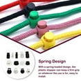 thumbnail image 3 of Justharion 100 Pieces Plastic Stopper Shoelace Cord Lock Single Double Hole Toggle White 10 2*1.5 1Set, 3 of 6