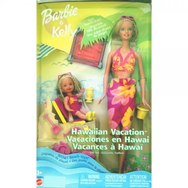 ＷＥＢ限定カラー有 Barbie(バービー)  Kelly Hawaiian Vacation Gift Set ドール 人形 フィギュア 