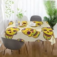 thumbnail image 6 of Dreamtimes Halloween Skull Tablecloth, Waterproof Washable Polyester Square Table Cover, Durable Tablecloth for Kitchen Dining Table Party Decor ( 60"x 108"), 6 of 7