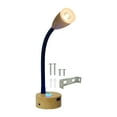thumbnail image 3 of Luz de lectura LED Rvs, Interruptor táctil regulable, función de memoria de 3W, 12V-24V, cuello de cisne Flexible para Camper, barco, remolque, camión Negro BLESIY Luz para leer, 3 of 8