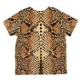 thumbnail image 2 of Halloween Rattlesnake Snake Snakeskin Costume All Over Toddler T Shirt Multi 2T, 2 of 2
