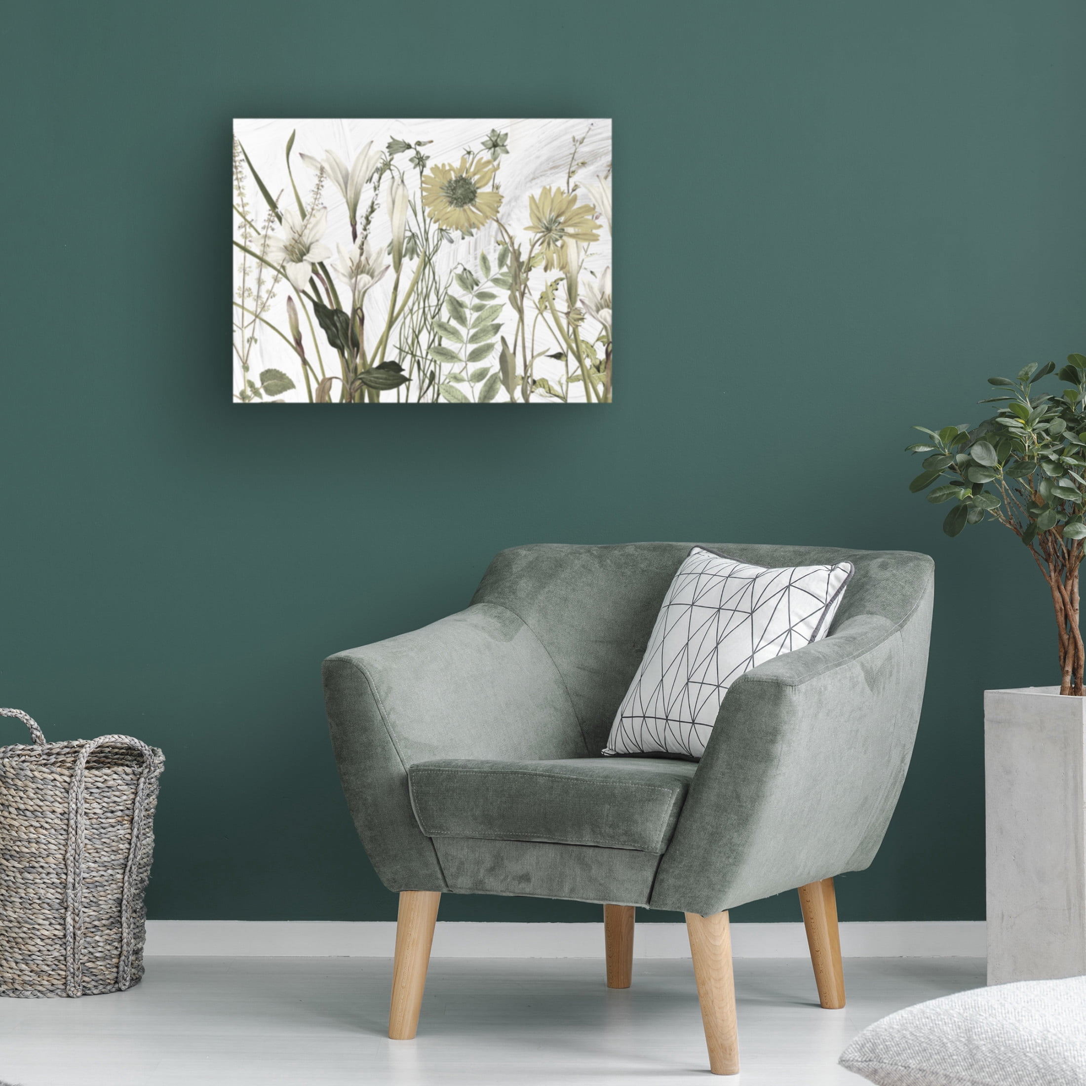 Canvas Wall Art - Sasha 'All Dressed Up I' Wall Art for Living Room, Bedroom, or Office Décor by Trademark Fine Art - 24 x 18 Inches