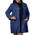 thumbnail image 5 of Panda Uniform by HeedFit Women Custom Lab Coat for Doctors – L Navy, 5 of 8