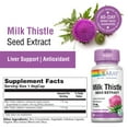 thumbnail image 3 of Solaray Milk Thistle Seed Extract 175mg Antioxidant Intended to Help Support a Normal, Healthy Liver Non-GMO & Vegan, 3 of 6