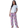 thumbnail image 2 of Nickelodeon Womens' SpongeBob SquarePants Spiral Tie Dye Sleep Pajama Pants, 2 of 6