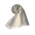 thumbnail image 2 of INSPIRE CHIC Women's Scarf Chiffon Silky Gradient Color Lightweight Long Wrap Shawl Gray Beige, 2 of 8