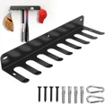 thumbnail image 1 of Wall Mount Baseball Bat Rack, Hold 16 Bats, Home Gym Sports Equipment Organiz, 1 of 1