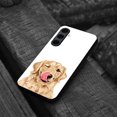 thumbnail image 4 of WIRESTER Shockproof Soft Rubber Cover Case for Samsung Galaxy S24 FE 6.7", Winking Golden Retriever Dog, 4 of 5