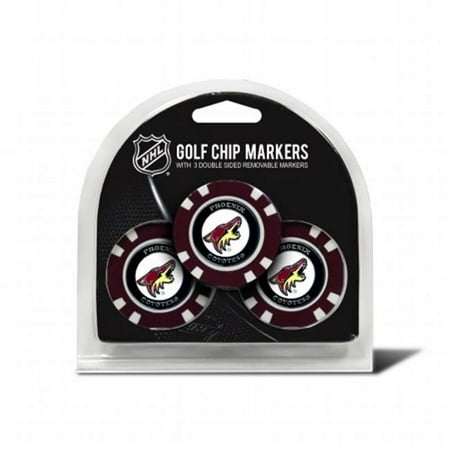 UPC 637556151889 product image for TEAM GOLF 15188 Phoenix Coyotes Golf Chip - Pack of 3 | upcitemdb.com