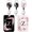 2pack-z, variant on 2 Pack A-Z Letter ID Badge Holder with Clip Badge Reels Retractable Heavy Duty,Keychain,ID Holder for School Nurse Office Z