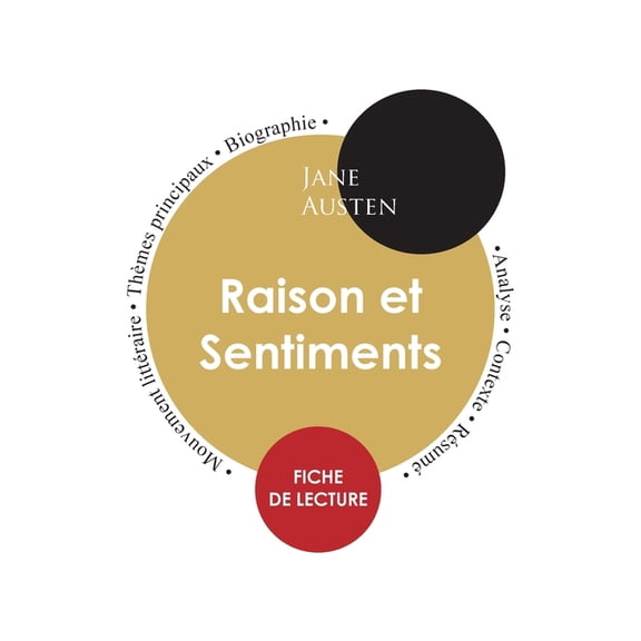 Fiche de lecture Raison et Sentiments (Ãtude intÃ©grale), (Paperback)