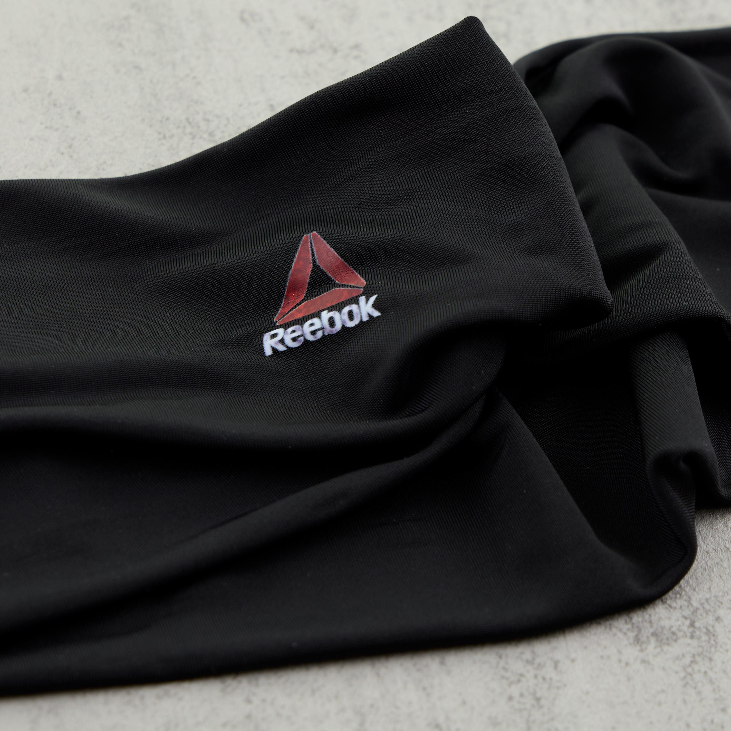 Reebok Wide Knotted Headwrap for All Hair Types with Cooling Fabric