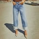 thumbnail image 1 of WILLBEST Jeans Mujer Pantalones Vaqueros de Mujer, de Pierna Ancha, Cintura Alta, Elásticos, Estilo Boyfriend, Cómodos y Casuales, Moda de Otoño 2024 Grande, 1 of 8