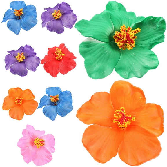 BESTYASH 9Pcs Flower Hair Clips Hair Barrettes for Girls and Women with Elegant Flowers Decoration