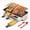 Detachable Electric Baking Tray - With Gift Bag, variant on 2-in-1 Electric Grill & Griddle | 1500W Indoor Outdoor Grill with Non-Stick Plates, Grill Mesh, Temp Control, Dishwasher Safe | Smokeless Electric BBQ & Frying Pan, Holiday Gift