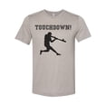 thumbnail image 1 of Touchdown Shirt, Touchdown Baseball, Funny Shirts, Unisex Fit, Baseball Shirt, Touchdown, Gift For Him, Gag Gift, Football Shirt, Funny T, Heather Stone, 2XL, 1 of 1