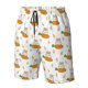 thumbnail image 4 of Balery Rabbit And Carrot Traje de Baño Estilo Hawaiano para Hombre, Shorts de Secado Rápido con Bolsillos-3X-Large, 4 of 6