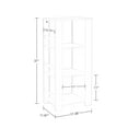 thumbnail image 4 of RiverRidge Kids Bookshelf Toy Organizer Tower with 3 Cubbies 6 Bookracks and 2 Red Bins, 4 of 7