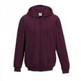 thumbnail image 1 of Awdis Plain Mens Hooded Full Zip Hoodie / Zoodie, 1 of 3