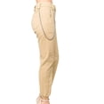 thumbnail image 3 of Women's High Waisted Cargo Pants Joggers Pants with Chain Loose Fit Pants Baggy Streetwear Cargo Pants with Pockets, 3 of 4