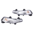 thumbnail image 5 of Front Upper & Lower Bumper Grilles Valance Fog Lights For 2019-2024 Chevy Malibu, 5 of 9