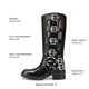 thumbnail image 4 of Botas DREAM PAIRS SDKB2416W Altas con Punta Cuadrada y Hebilla, 4 of 9