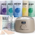 thumbnail image 1 of Kit de depilación con cera Tress Wellness para pieles sensibles con pantalla digital, 1 of 7