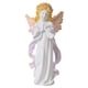 thumbnail image 5 of Estatua de ángel rezando, querubín, figuritas, adorno, obra de arte, figura, decoración del hogar, oración Violeta10.3x8x21.3cm, 5 of 9