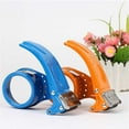 thumbnail image 1 of 48mm Metal Portable Desktop Packing Tape Dispenser Roll w/ Machine Tape S5Z5, 1 of 1