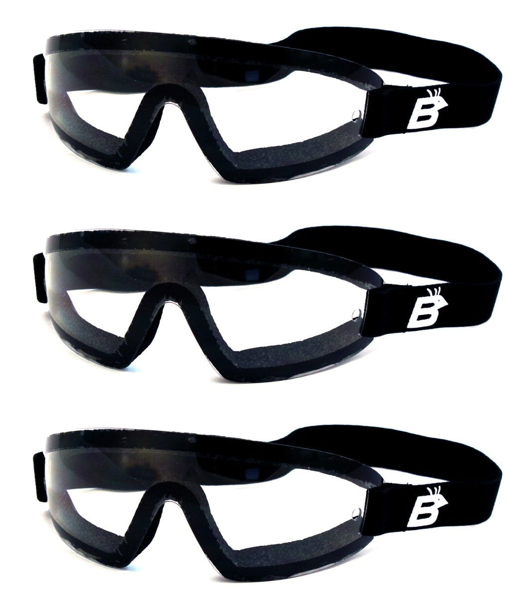 3 Clear Skydive Sky Dive Diving Goggles Skydiving AFF