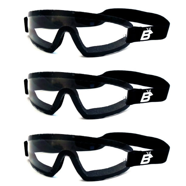 3 Clear Skydive Sky Dive Diving Goggles Skydiving AFF