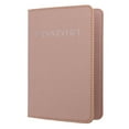 thumbnail image 4 of SPRING PARK Solid Faux Leather Wallet Passport Cover ID Holder Credit Card Protective Cover, 4 of 7