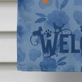 thumbnail image 4 of Bloodhound Welcome Flag Canvas House Size, 4 of 4