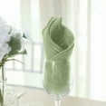 thumbnail image 5 of Balsa Circle 5 Square Sage Green 19x19" Faux Burlap Linen Dinner Napkins Party Events Catering Decorations Supplies, 5 of 8