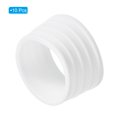 thumbnail image 3 of Uxcell Non Slip Rubber Badminton Racket Racquet Grip Band Fix Ring, White 10 Pack, 3 of 6