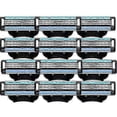 thumbnail image 1 of 24pcs Mach 3 Razor Refills For Men - Compatible With Gillette Mach 3 Blades, 1 of 5