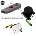 3D Analog Joystick Thumb Left Right Sticks Sensor Replacements For