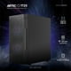 thumbnail image 2 of Gabinete Gamer BALAM RUSH ARTIC GI725 M-ATX Mini Torre 3 Fan Cristal Templado Negro BR-936118 negro, 2 of 6
