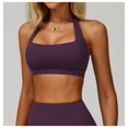 thumbnail image 3 of Sujetador deportivo  for mujer, cuello cuadrado, sin costuras, acolchado, for yoga, entrenamiento, camiseta sin mangas, 3 of 7