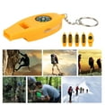 thumbnail image 3 of BESTSKY Yellow Multifunctional Whistle, Compass, Durable 1.2x0.8x4.4in Multi-function Whistle for Outdoor Activities, Hiking, Camping, Mountainee, 3 of 7