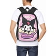 thumbnail image 6 of Kawaii Backpack My Bunny Melody 3d Print Backpack Cartoon Backpack Casual Lightweight Travel Backpack Adults Daypack, 6 of 9